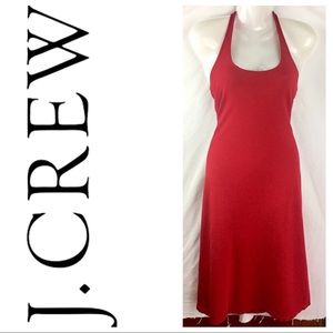 ⬇️$17 J Crew Halter Dress Red Midi Length A